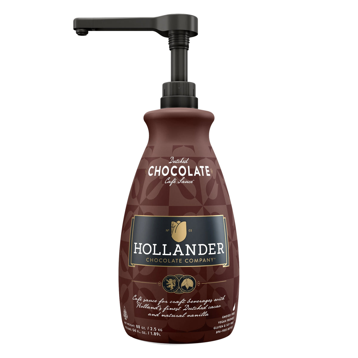 Hollander Chocolate Sweet Ground Salsa de Chocolate Dutched