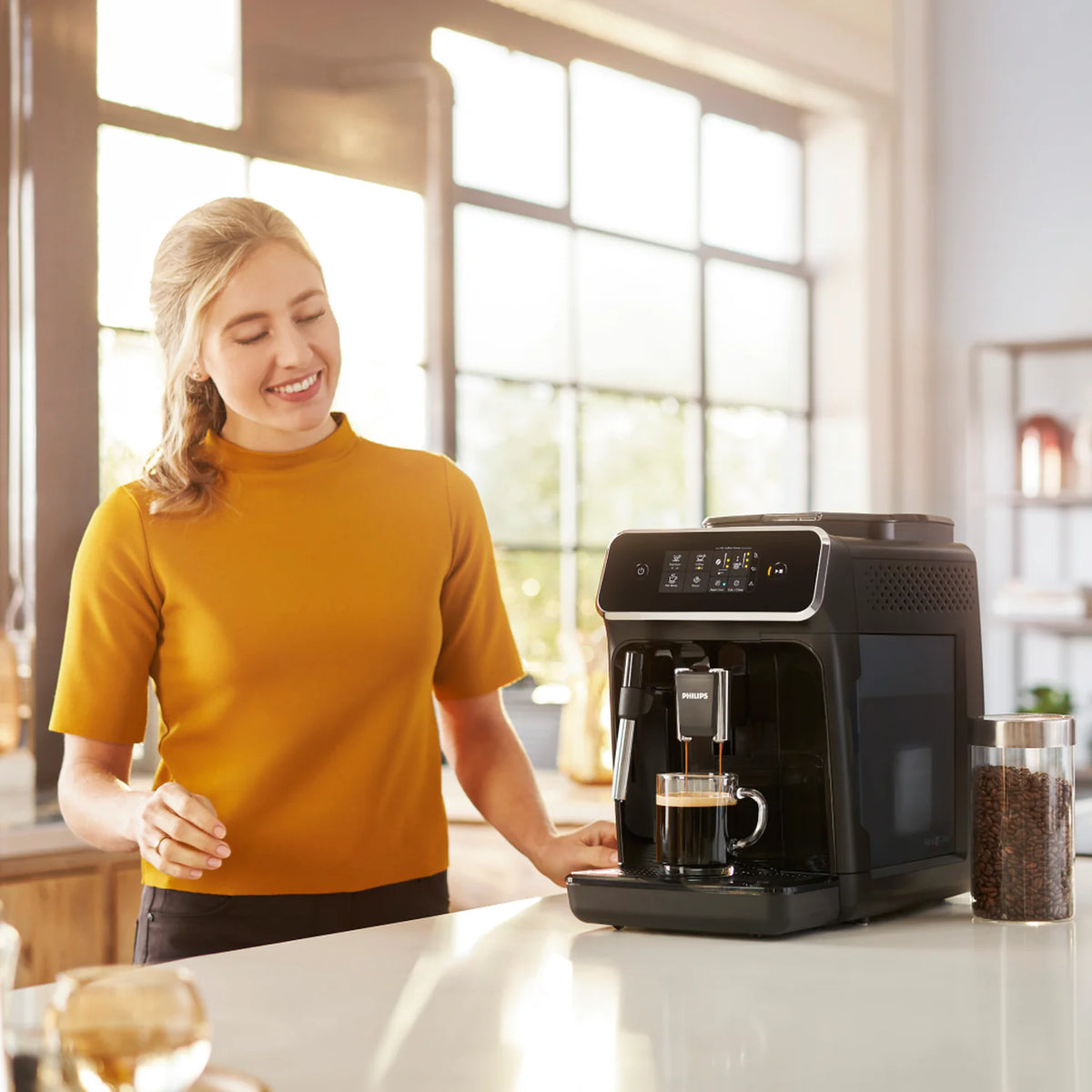 Cafetera Espresso Philips Serie 2200 Superautomática