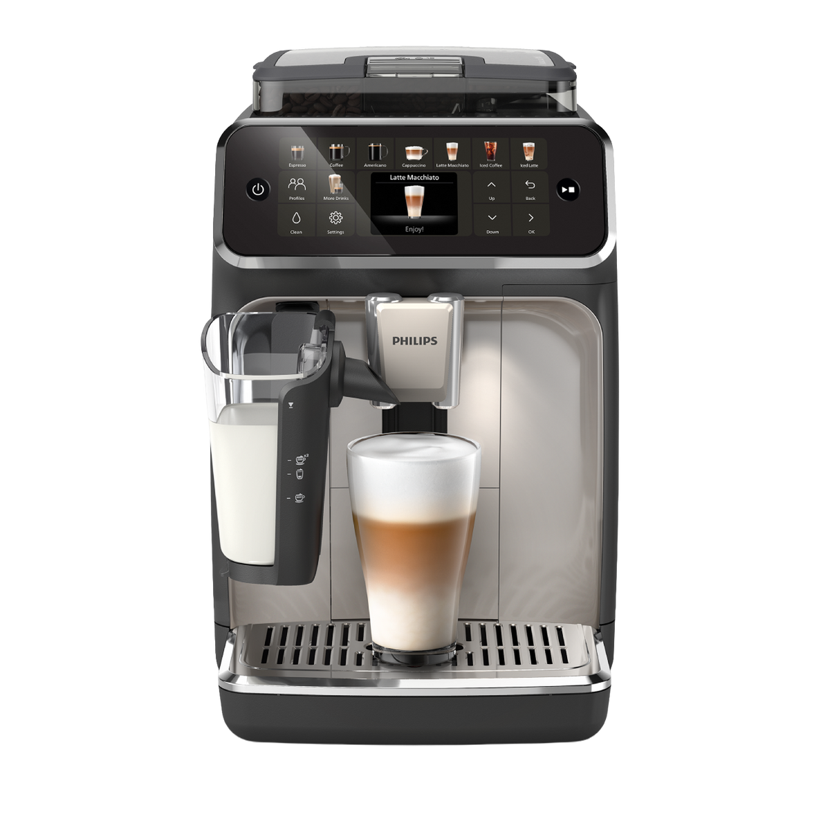 Cafetera Espresso Philips Serie 5500 Superautomática y LatteGo