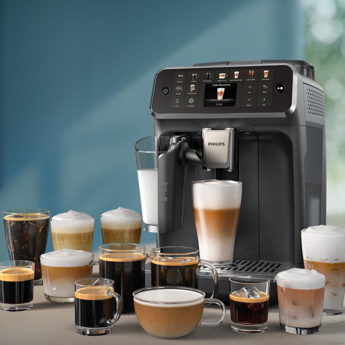 Cafetera Espresso Philips Serie 5500 Superautomática y LatteGo