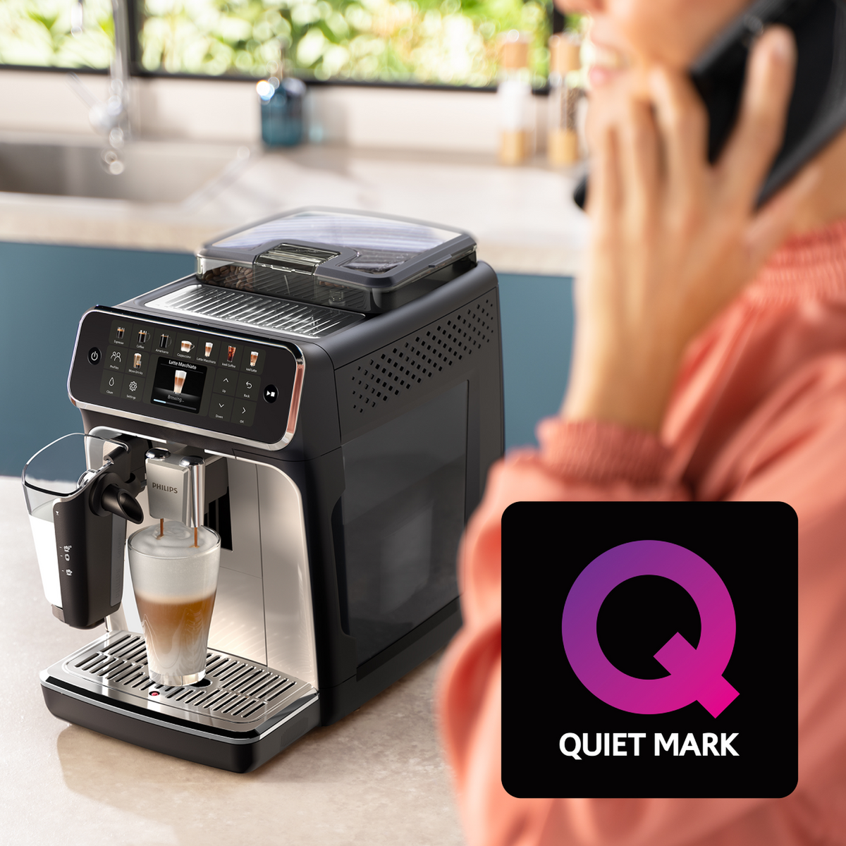 Cafetera Espresso Philips Serie 5500 Superautomática y LatteGo