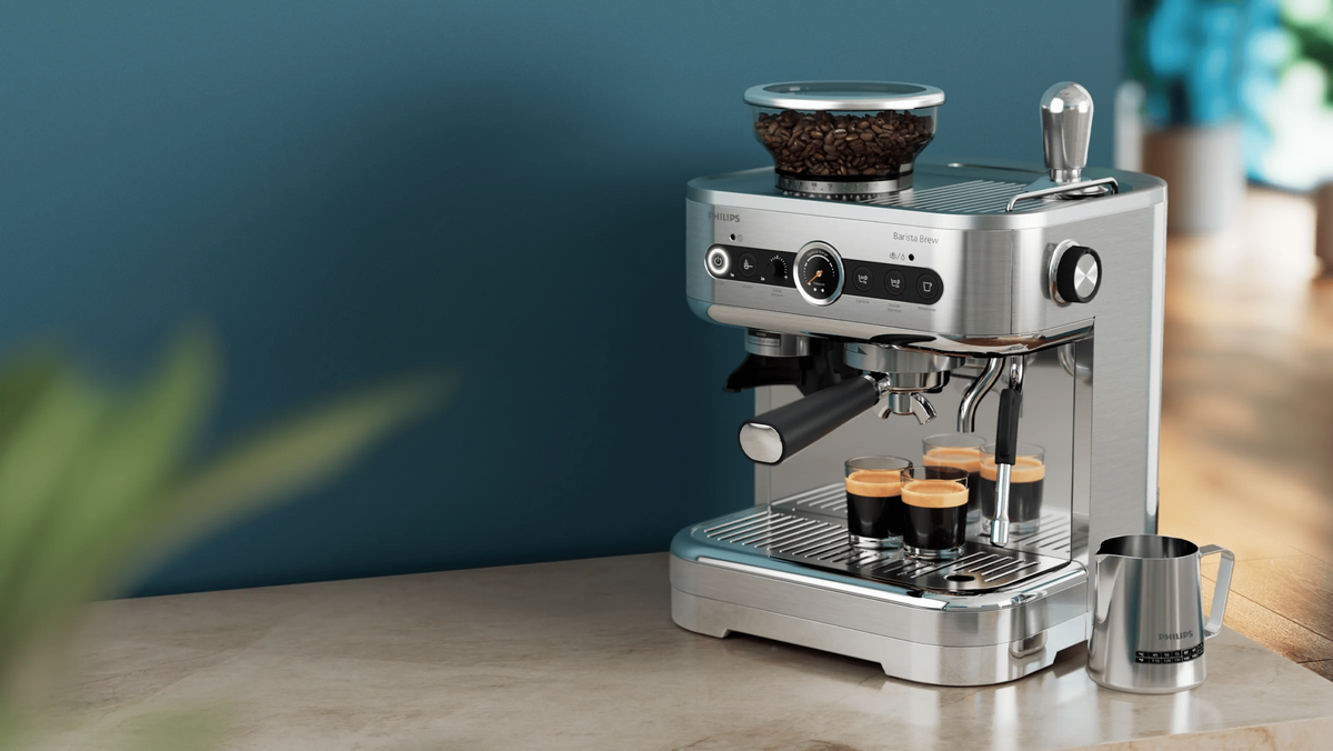 Cafetera Espresso Philips Barista Semiautomática
