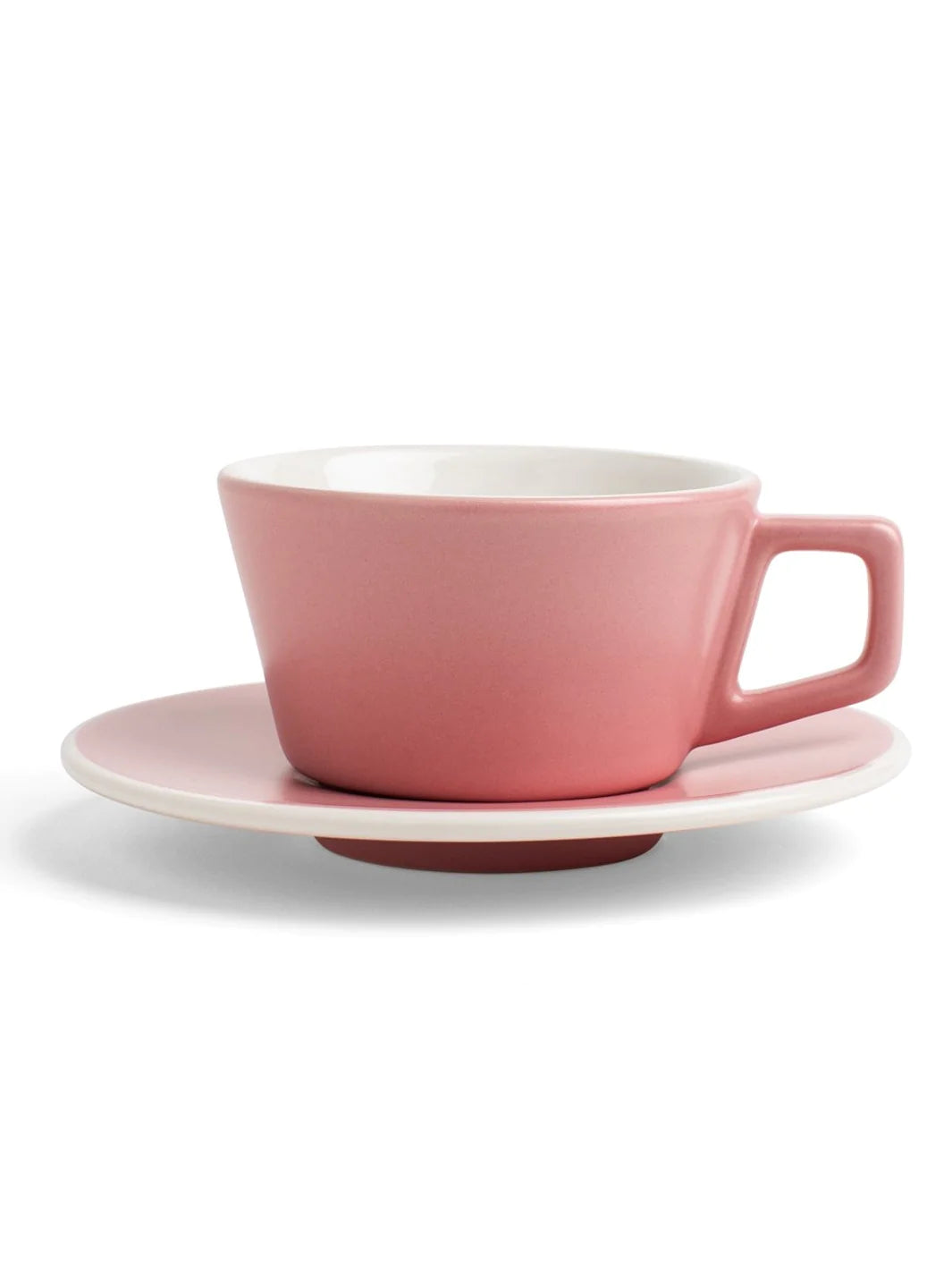CREATED CO. Angle Cappuccino & Small Latte Saucer (Solo Plato) - CAFE FOLKA