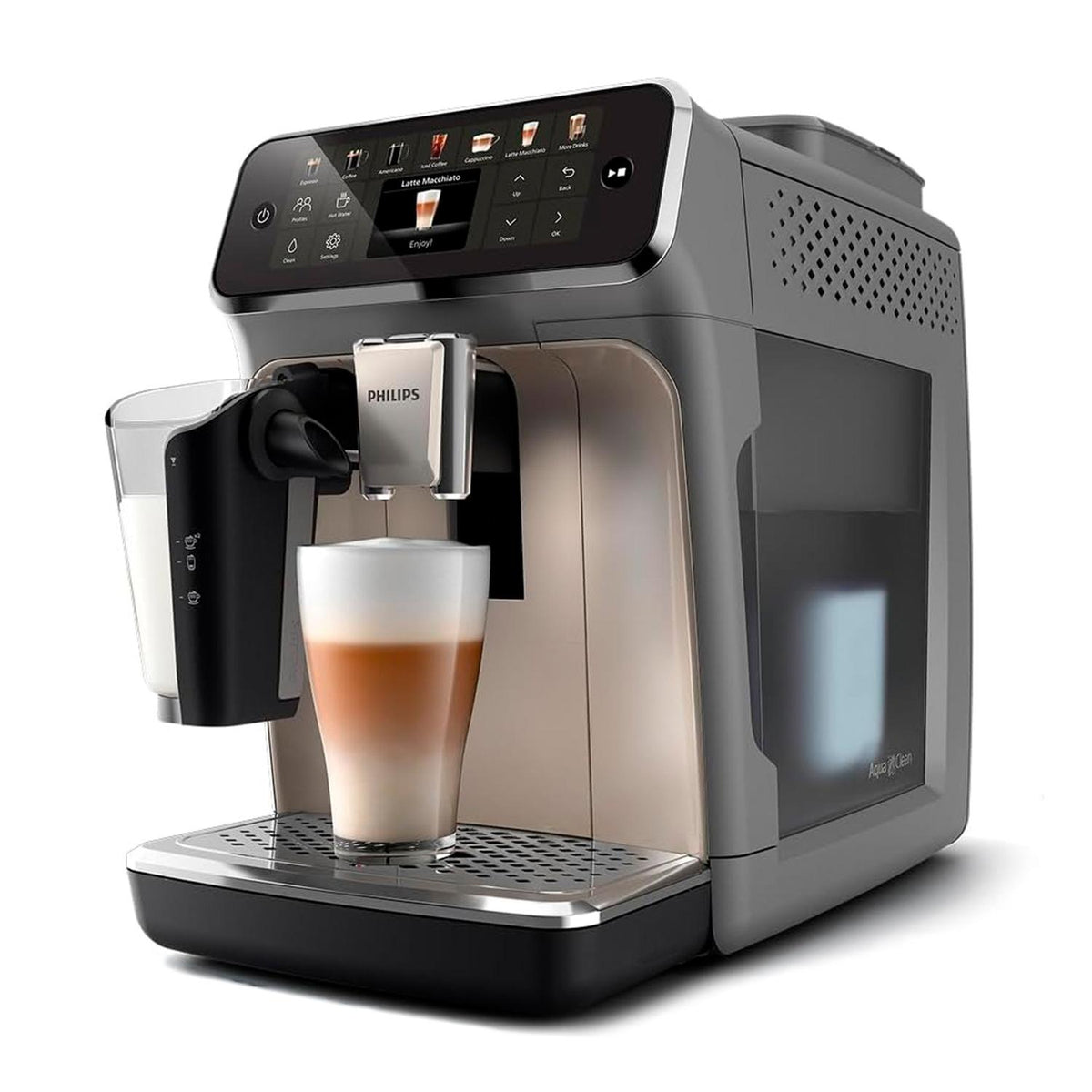 Cafetera Espresso Philips Serie 4400 Superautomática y LatteGo