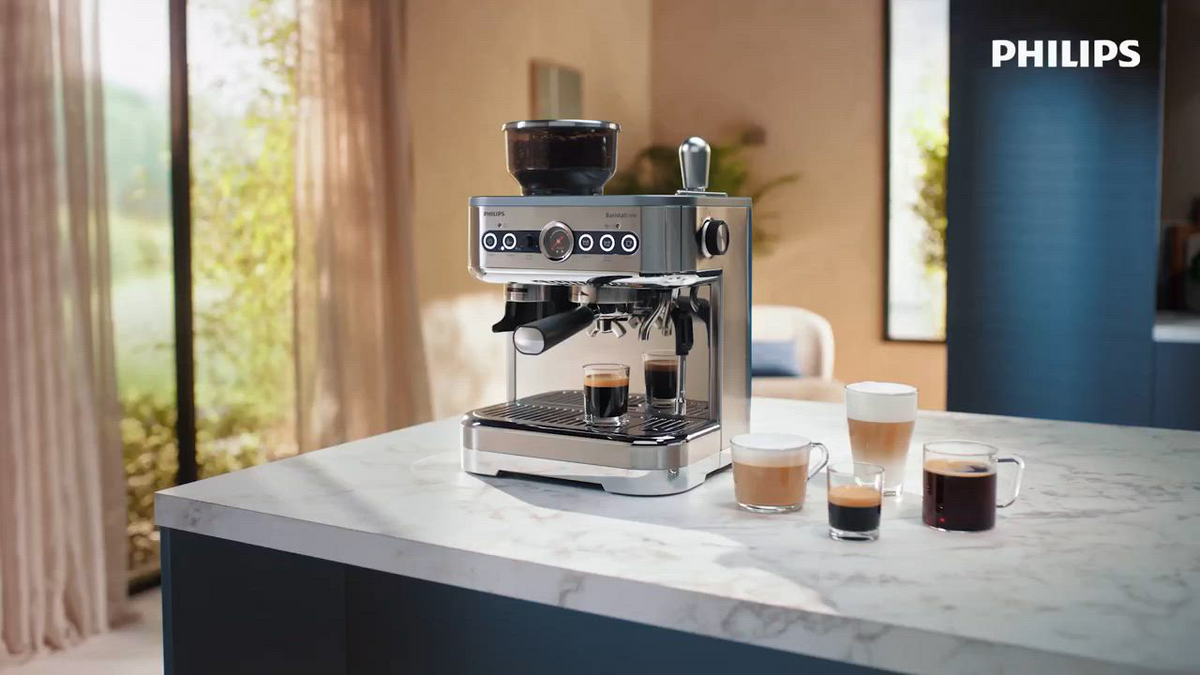 Cafetera Espresso Philips Barista Semiautomática
