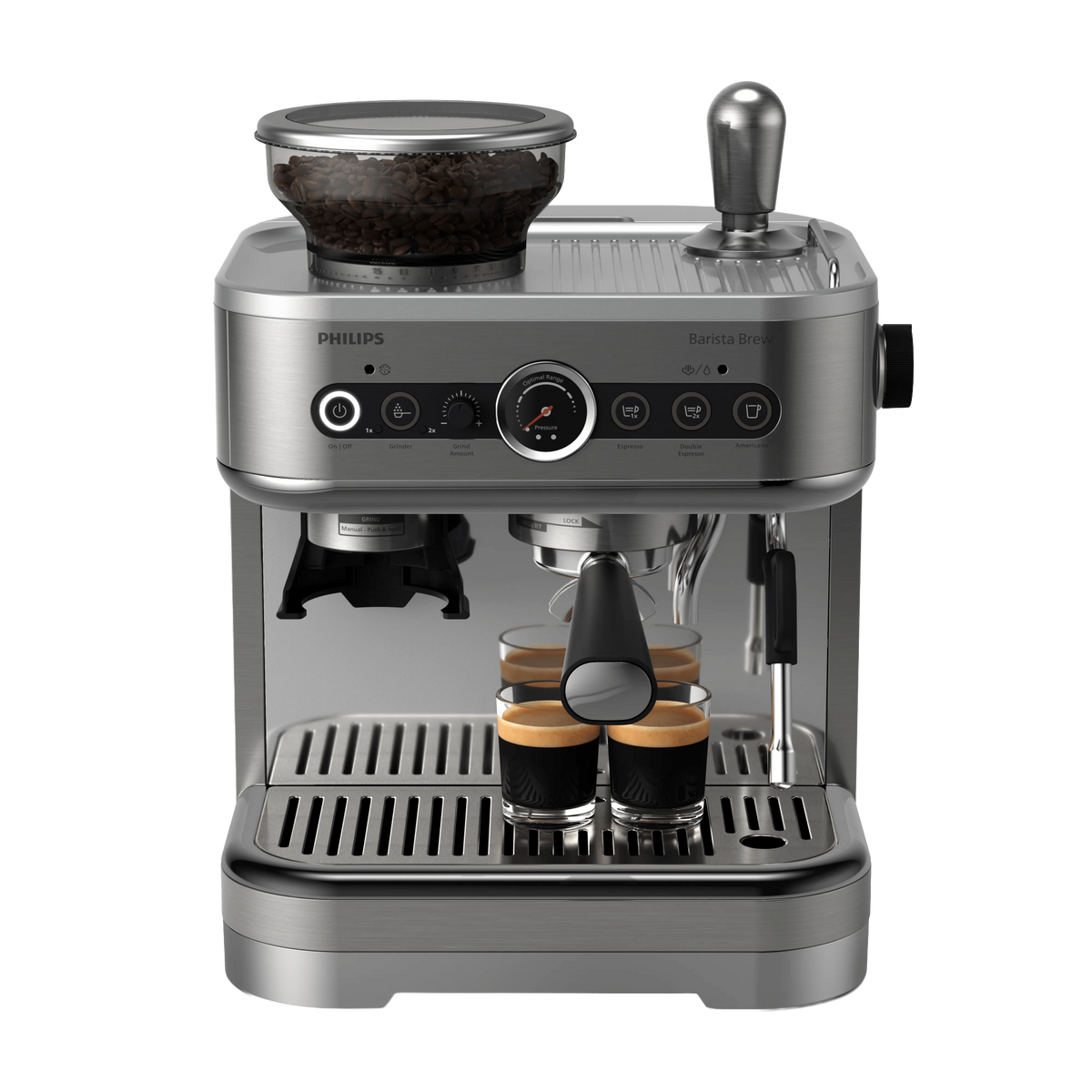 Cafetera Espresso Philips Barista Semiautomática