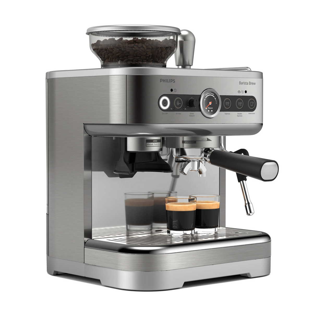 Cafetera Espresso Philips Barista Semiautomática