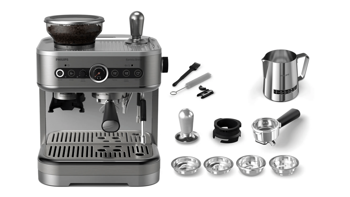 Cafetera Espresso Philips Barista Semiautomática