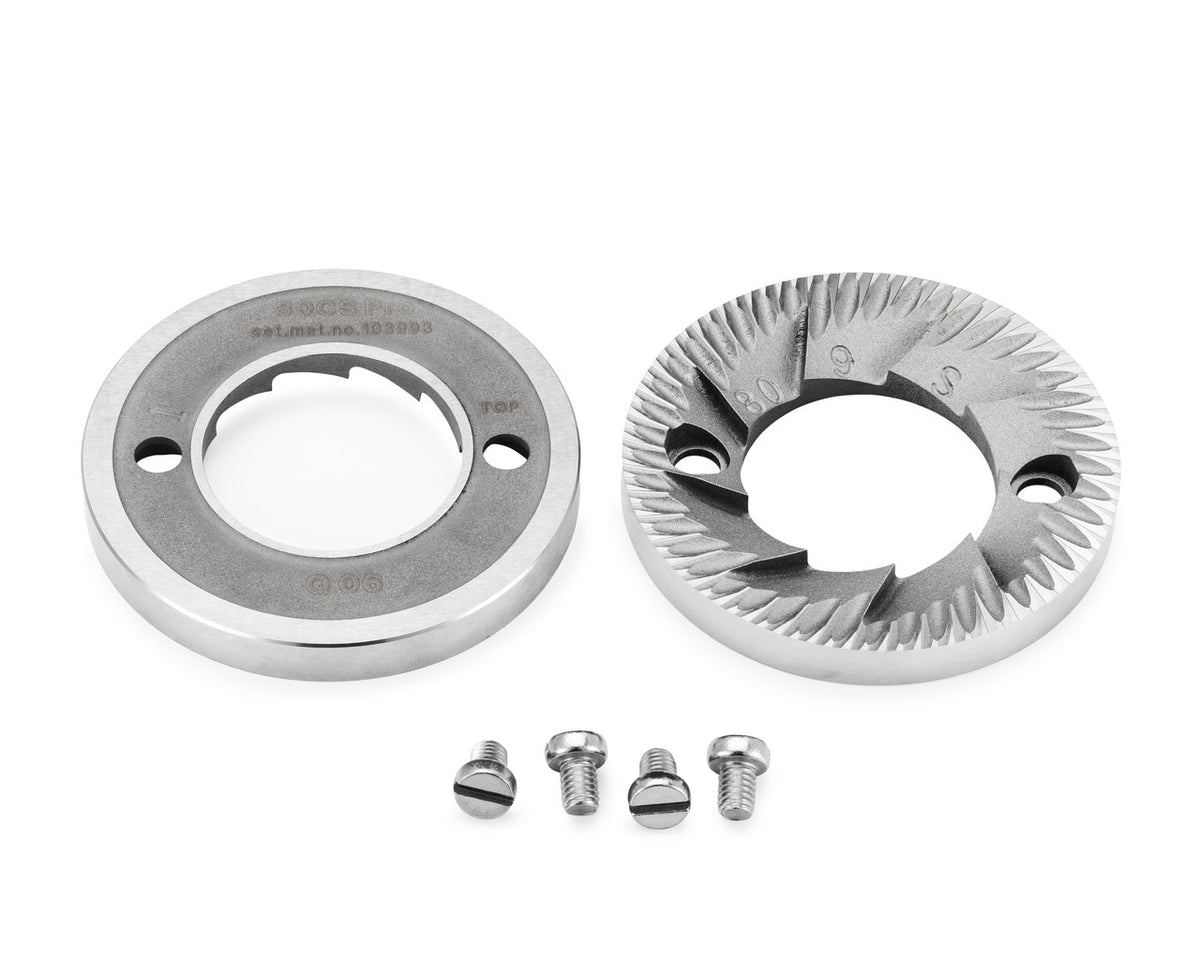 Mahlkonig E80S 80mm Premium Cast Steel Burrs - CAFE FOLKA